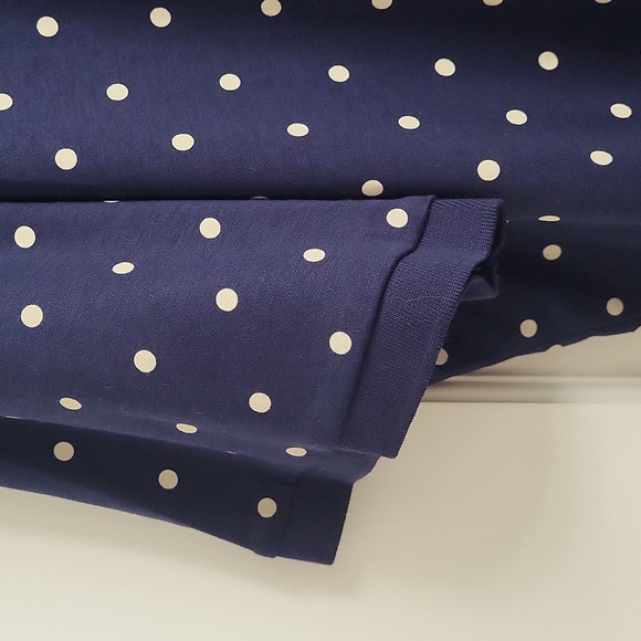 NWOT Polo by Ralph Lauren Navy Polka Dot Men's Shirt. Size XL - Picture 10 of 13